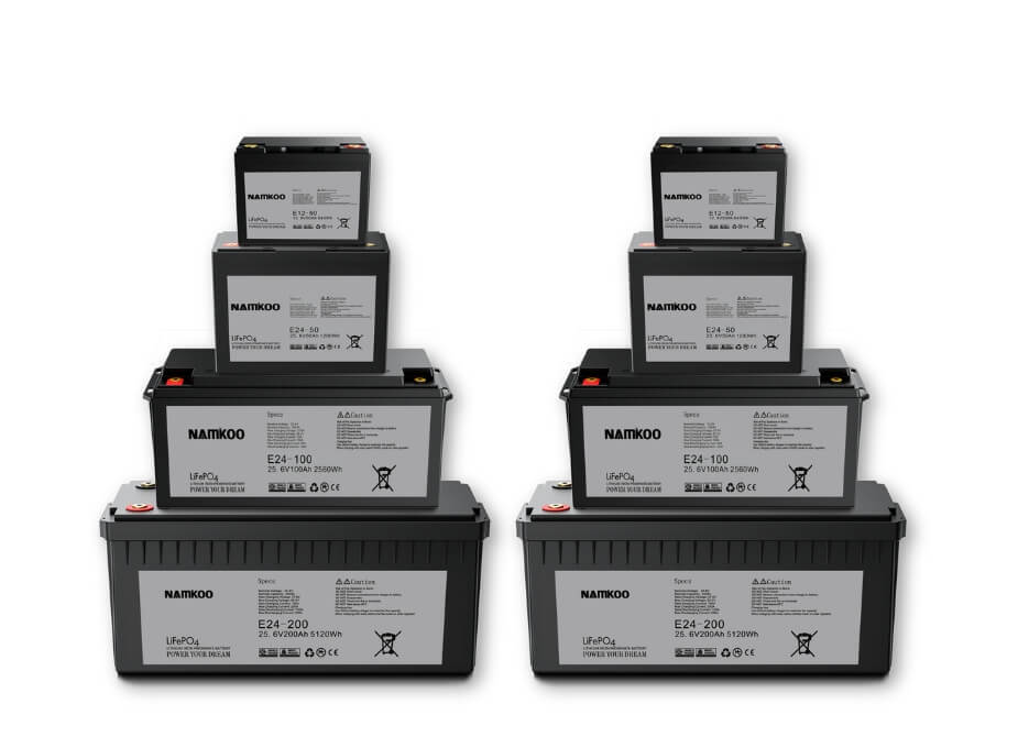 lead acid battery and lithium battery