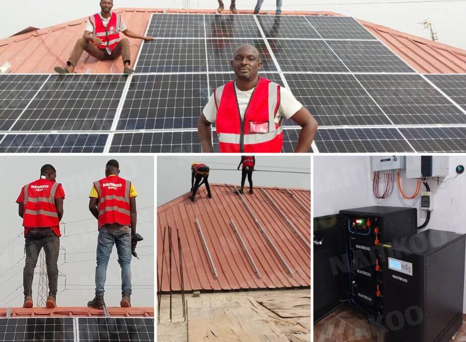 solar and battery