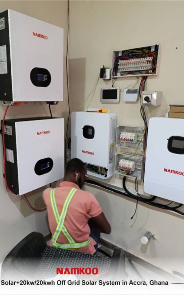 20kw 20kwh residential solar power systems