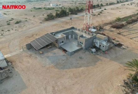 100kw solar power and battery storage system in qatar