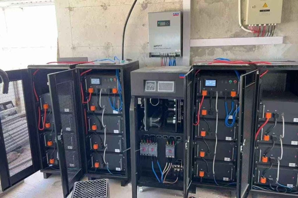 solar package with battery